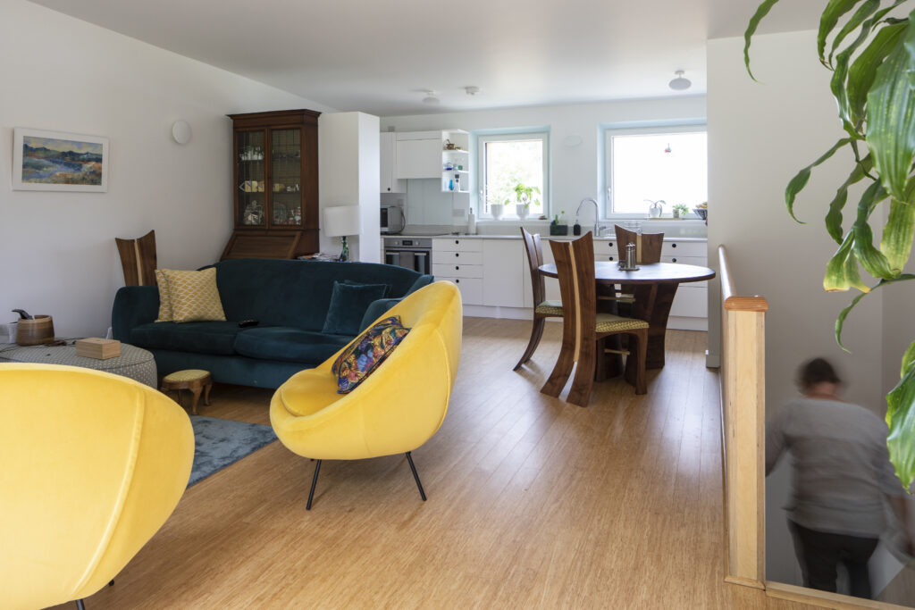 Cohousing open plan living